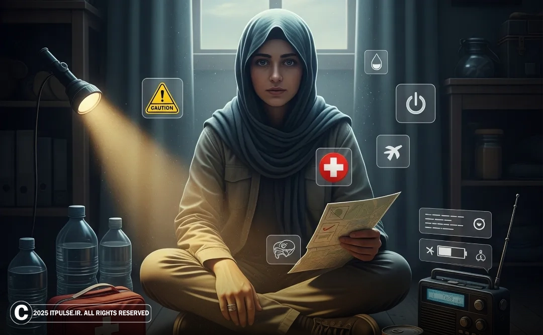 آمادگی برای قطع برق، آب و گاز | راهنمای کامل مدیریت بحران در خانه